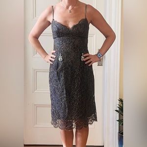 Vintage Carolina Herrera lace dress